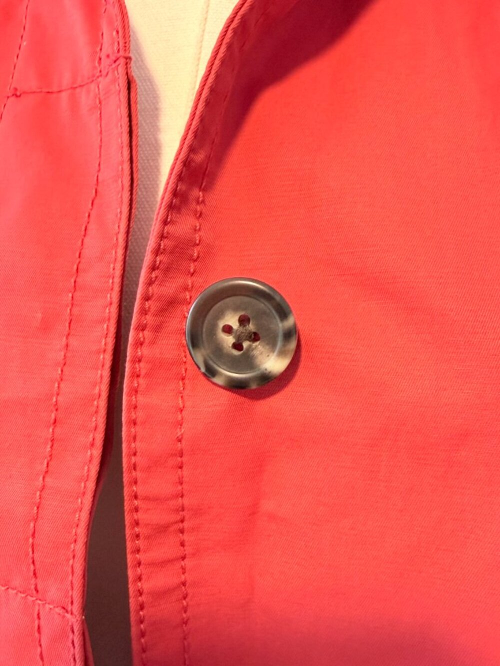 💖 Pink Utility Jacket Lightweight Button Front | Eddie Bauer | Size M - Picture 3 of 16